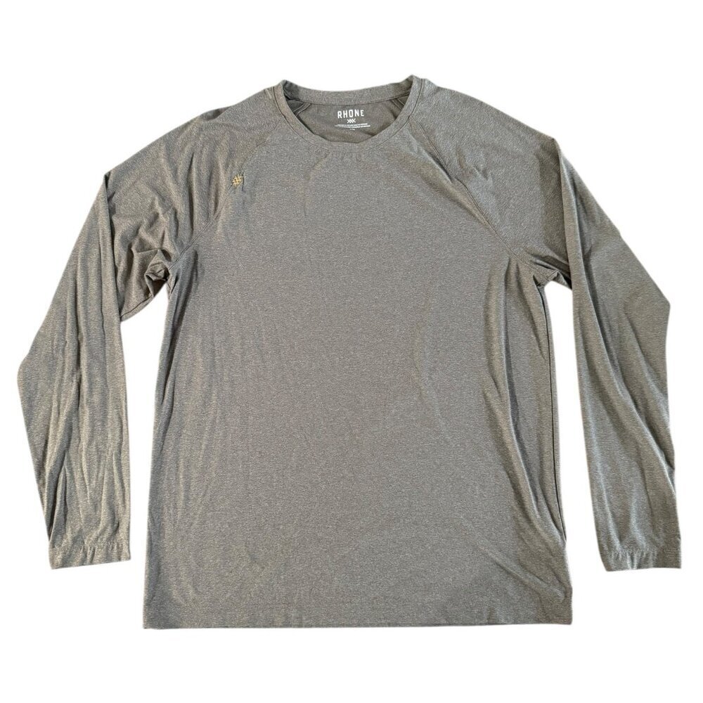 Rhone Atmosphere Long Sleeve Shirt Fatigue Green Mens Size Large